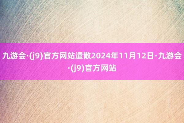 九游会·(j9)官方网站遣散2024年11月12日-九游会·(j9)官方网站