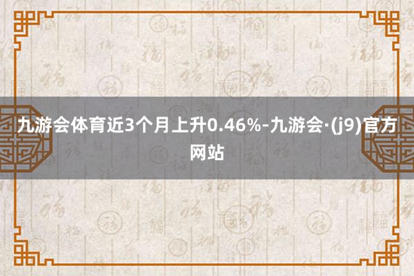 九游会体育近3个月上升0.46%-九游会·(j9)官方网站