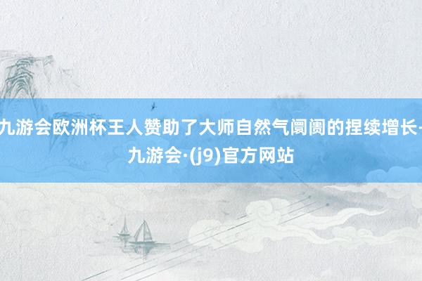 九游会欧洲杯王人赞助了大师自然气阛阓的捏续增长-九游会·(j9)官方网站